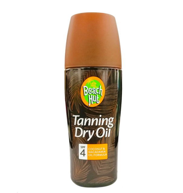 Beach Hut Tanning Dry Oil SPF4 with Coconut & Macadamia Oil 1