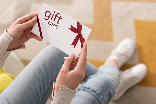 Gift Cards and Vouchers Give Her the Freedom to Choose Her Own Items