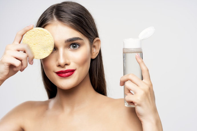 Consider Applying Micellar Water First to Remove Make-Up and Excess Dirt 