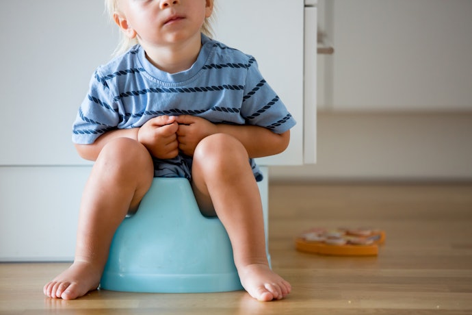 Opt for a Potty With a Splash Guard to Prevent Messes