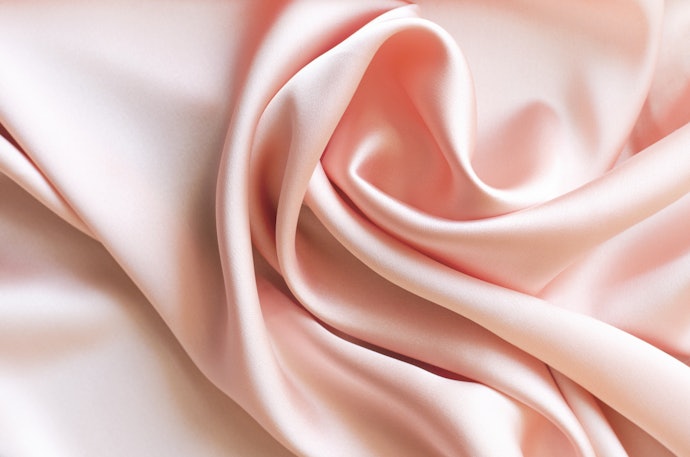 Silk and Satin Are Smooth, Shiny, and Cool to the Touch