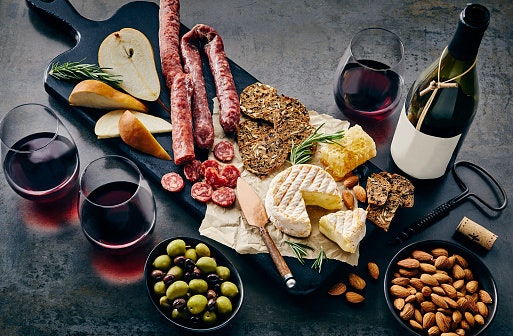 Serve Full-Sparkling or Red Dry Moscato to Level Up Charcuterie
