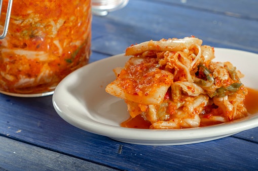 Traditional Kimchi Uses Cabbage