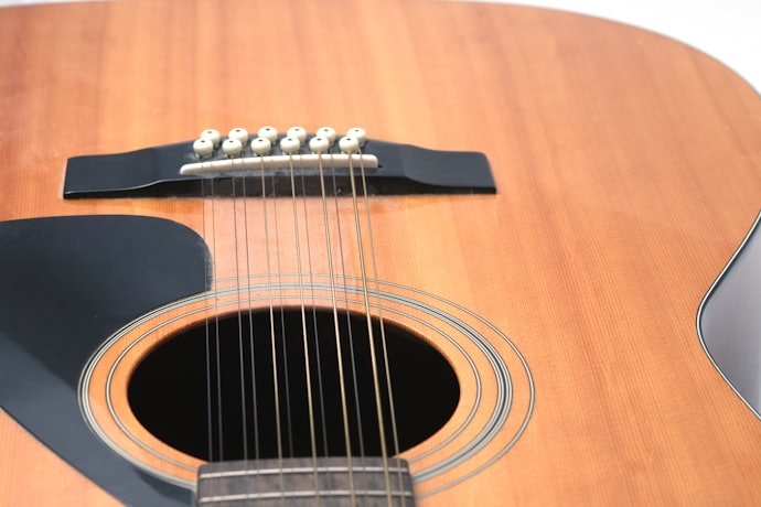 A 12-String Guitar Produces Fuller Sound