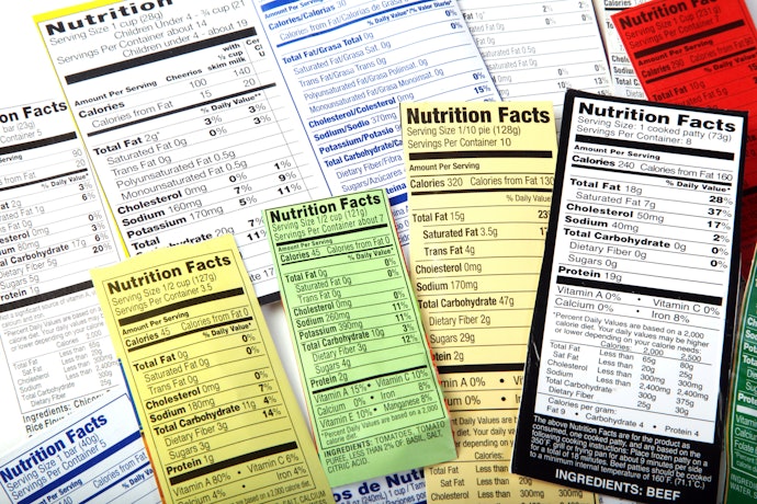Check the Nutritional Facts on the Label