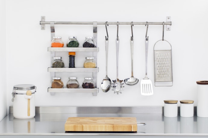 Wall-Mounted Spice Racks to Display Your Collection