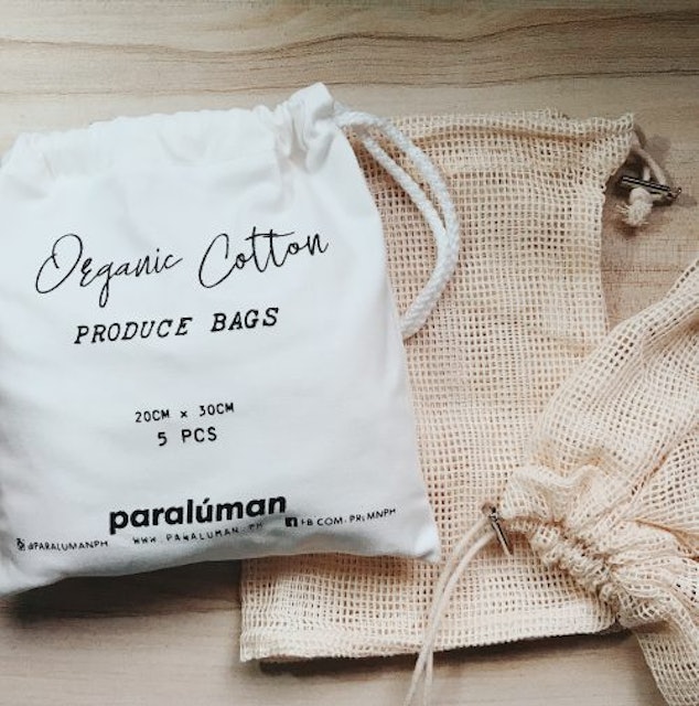Paralúman Organic Cotton Produce Bags 1