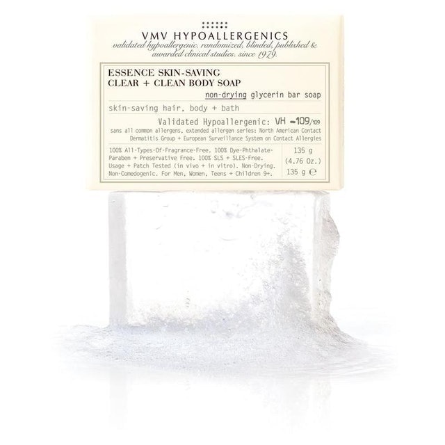 VMV Hypoallergenics Essence Skin-Saving Clear + Clean Body Soap 1