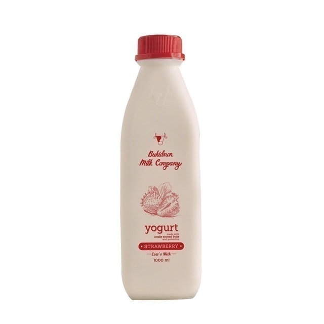 Bukidnon Milk Company Strawberry Yogurt Drink 1
