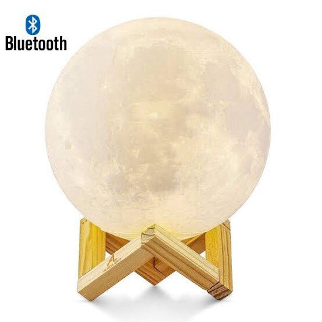 EWA Moon Lamp Led with Built-in Bluetooth Speaker 1