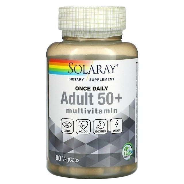 Solaray Once Daily Adult 50+ Multivitamin 1