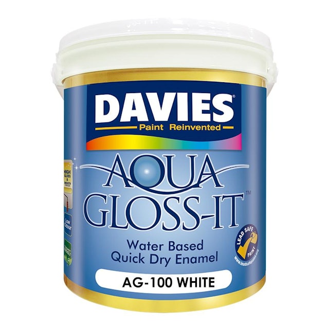 Aqua Gloss-It Water Based Quick Dry Enamel 1