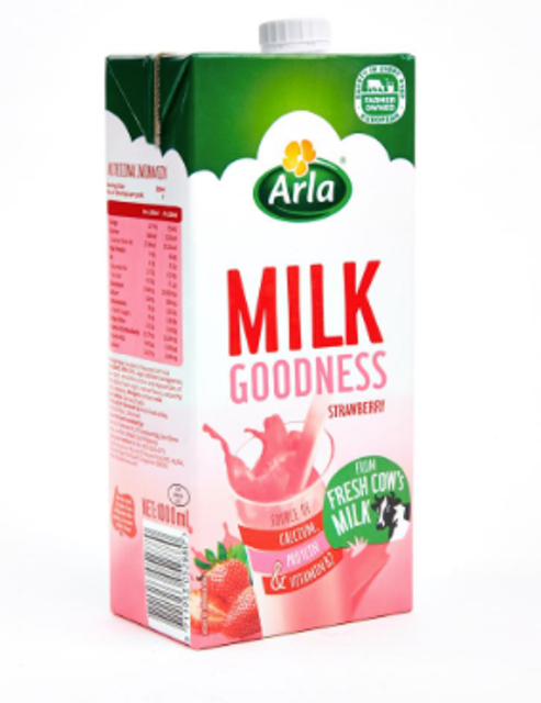 Arla Milk Goodness Strawberry 1