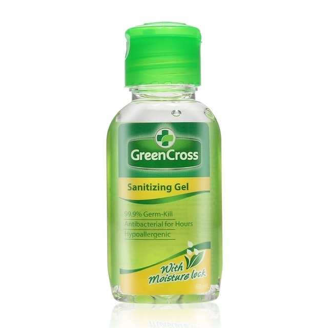 Green Cross Sanitizing Gel with Moisture Lock 1