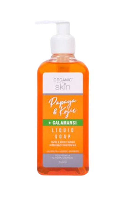 Organic Skin Japan Papaya & Kojic + Calamansi Liquid Soap  1