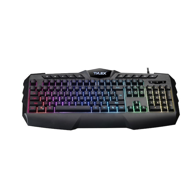 TYLEX Multimedia RGB Gaming Backlit Keyboard 1
