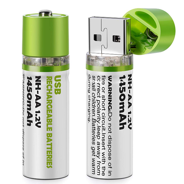 USB Rechargeable AA Batteries 1