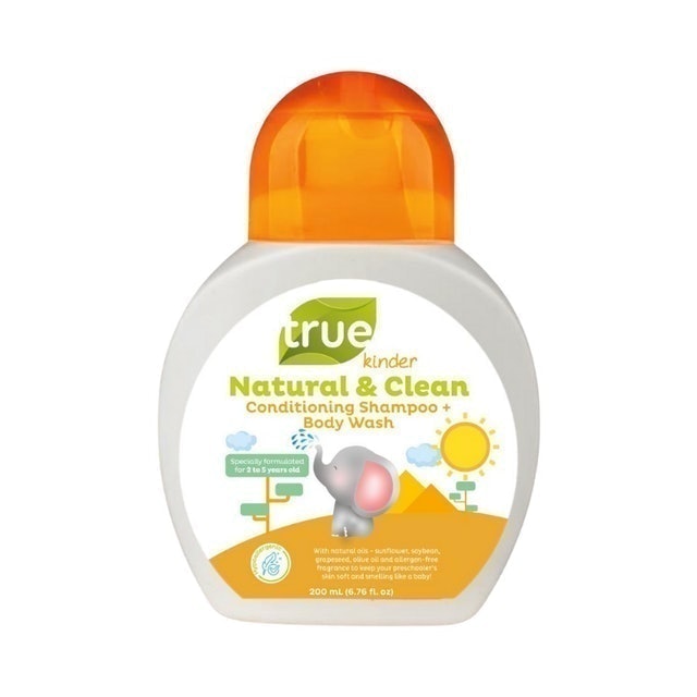 True Kinder Natural & Clean Conditioning Shampoo + Body Wash 1