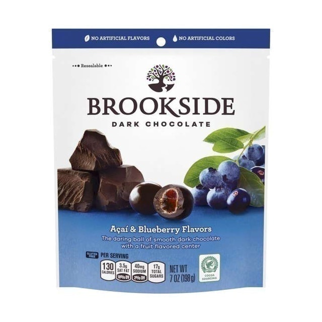Brookside Dark Chocolate Acai & Blueberry Flavor 1