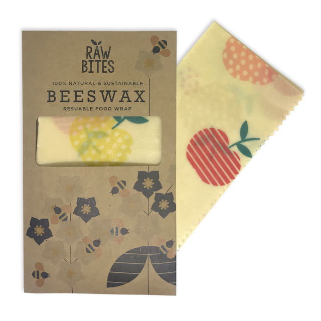 Raw Bites  Beeswax Wrap - Apple 1