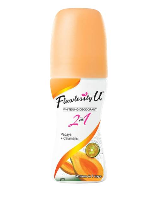 Flawlessly U 2in1 Papaya Calamansi Whitening Deodorant  1