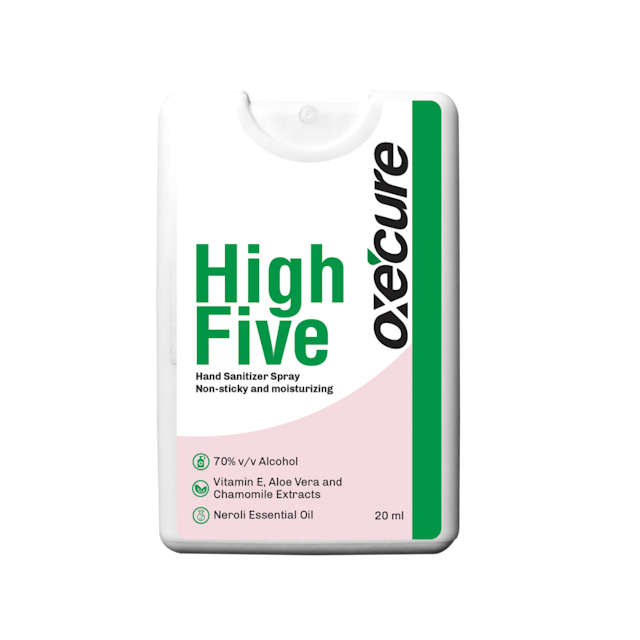 Oxecure High Five Hand Sanitizer Spray 1