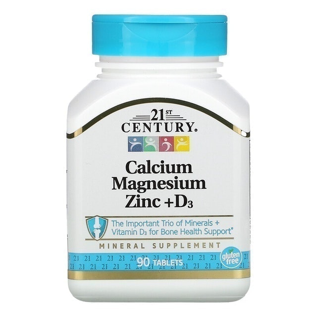 21st Century Calcium Magnesium Zinc + D3 1