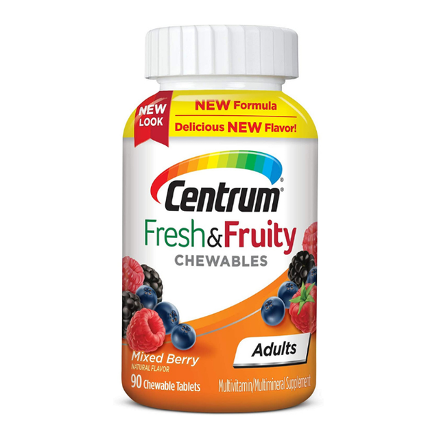 Vitamins Centrum Fresh & Fruity Chewable Multivitamins 1