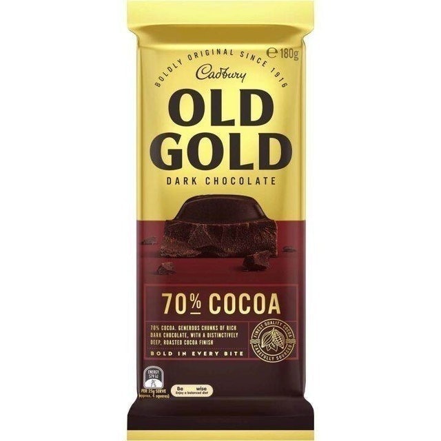 Cadbury Old Gold Dark Chocolate 1