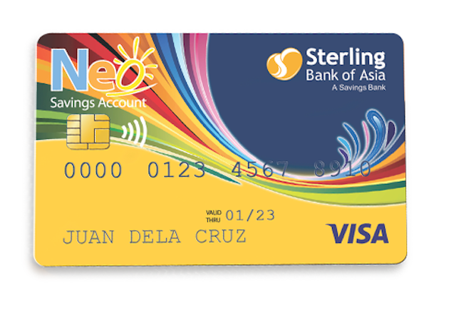 Sterling Bank of Asia Neo Savings Account 1