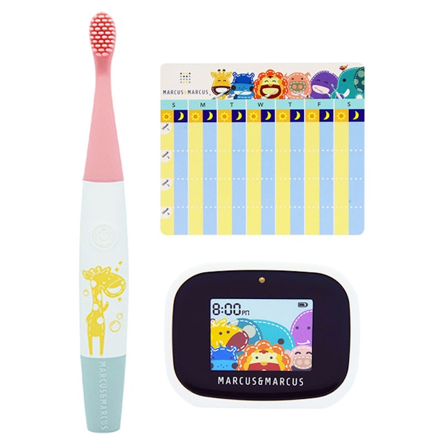 Marcus & Marcus Kids Interactive Sonic Silicone Toothbrush Set 1