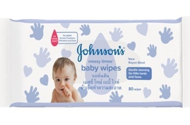 Johnson's Baby Messy Time Wipes 1