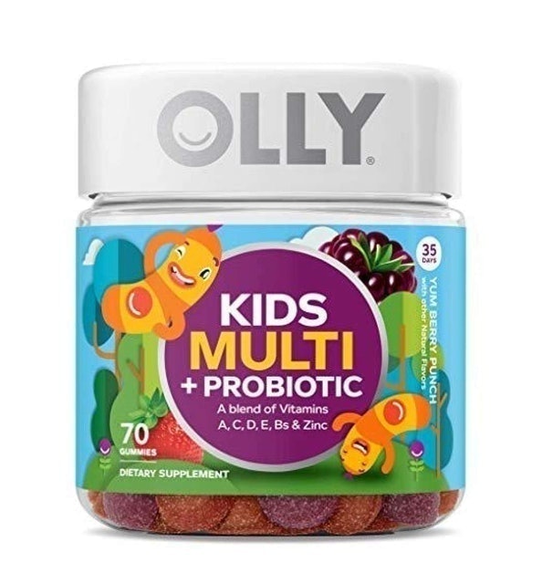 OLLY Kids Multi + Probiotic Gummy Multivitamin 1