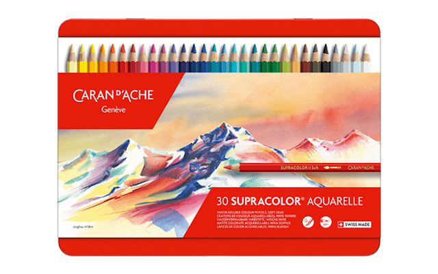Caran d'Ache Supracolor Soft Colored Pencils  1
