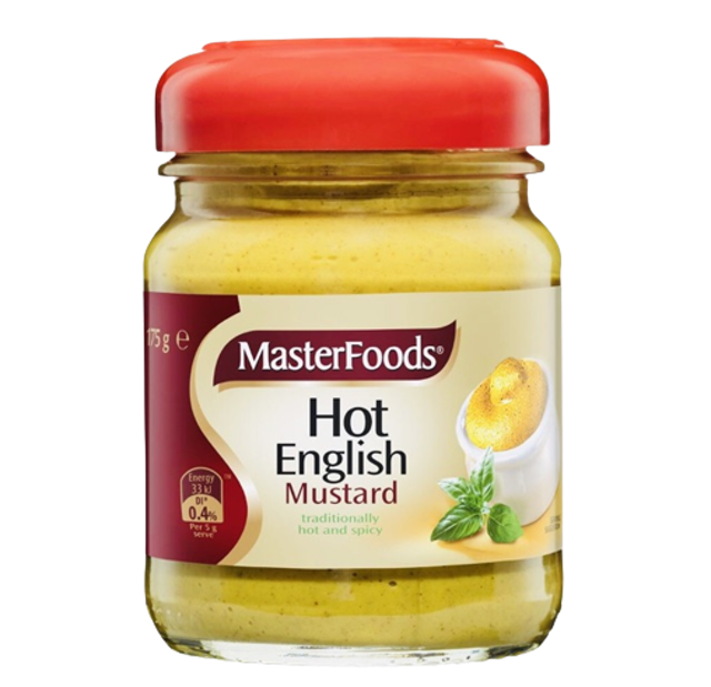 MasterFoods Hot English Mustard 1