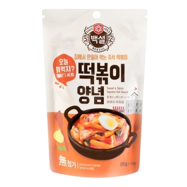 CJ Korea Sweet & Spicy Topokki TTeokbokki Hot Sauce 1
