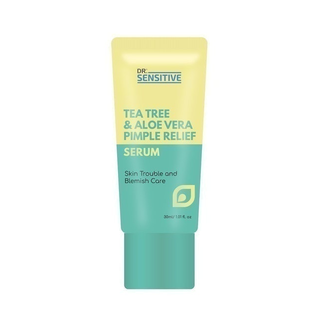 Dr. Sensitive Tea Tree and Aloe Vera Pimple Relief Serum 1