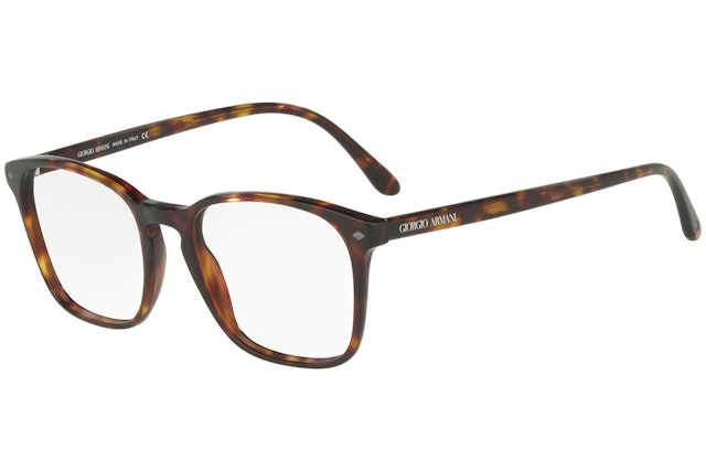 Giorgio Armani Eyeglasses With Square Plastic Frame 1