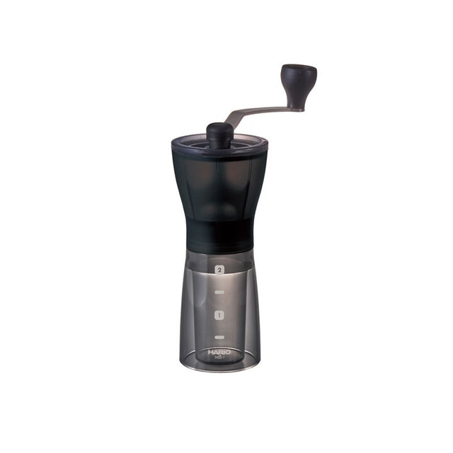 Hario Ceramic Coffee Mill Mini-Slim + 1