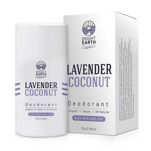 Bright Earth Organic Lavender Coconut Deodorant 1