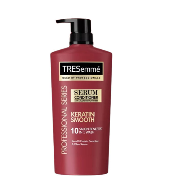 TRESemmé Serum Hair Conditioner Keratin Smooth for Fresh Hair and Clean Scalp 1