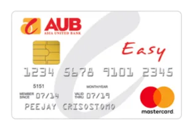 AUB Easy Mastercard 1