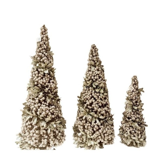 AllHome Glittered Berries Tabletop Christmas Tree 1