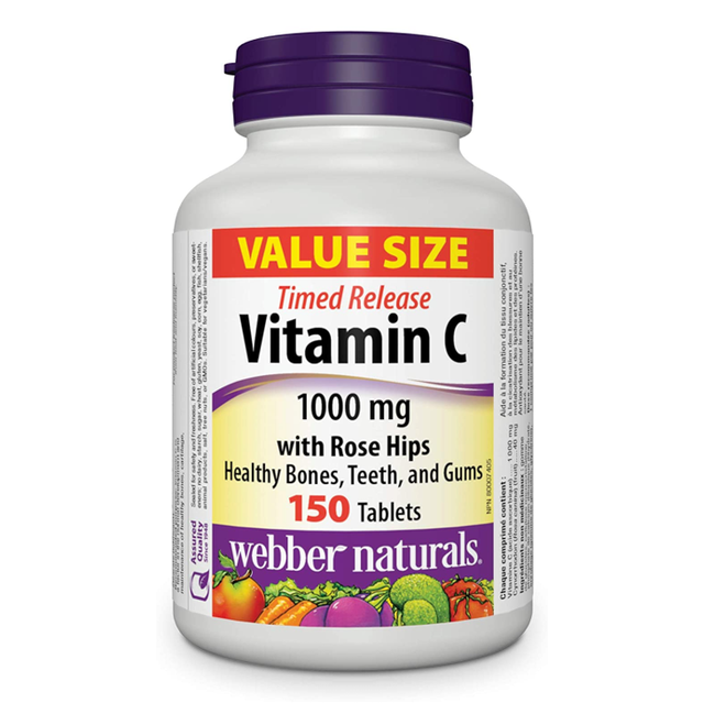 Vitamins Webber Naturals Timed Release Vitamin C 1
