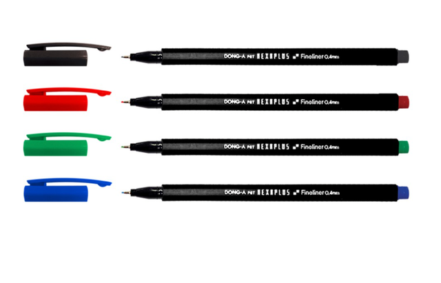 Dong-A Hexaplus Fineliner Pen 1