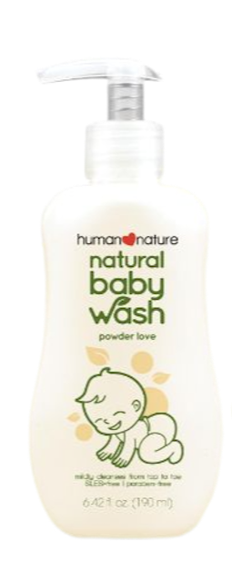 Human Nature Natural Baby Wash 1