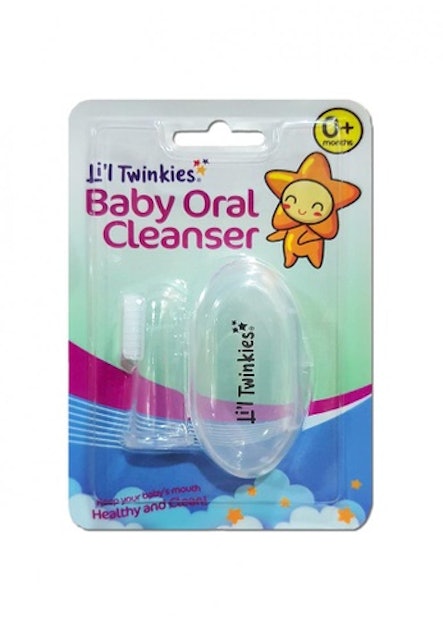 Li'l Twinkies Baby Oral Cleanser Silicone Toothbrush 1