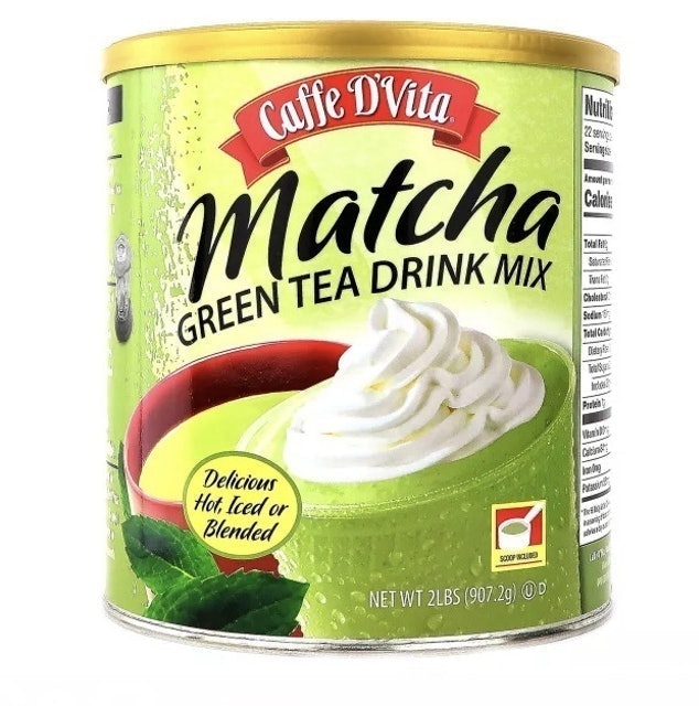
Caffe D’Vita Matcha Green Tea Drink Mix 1