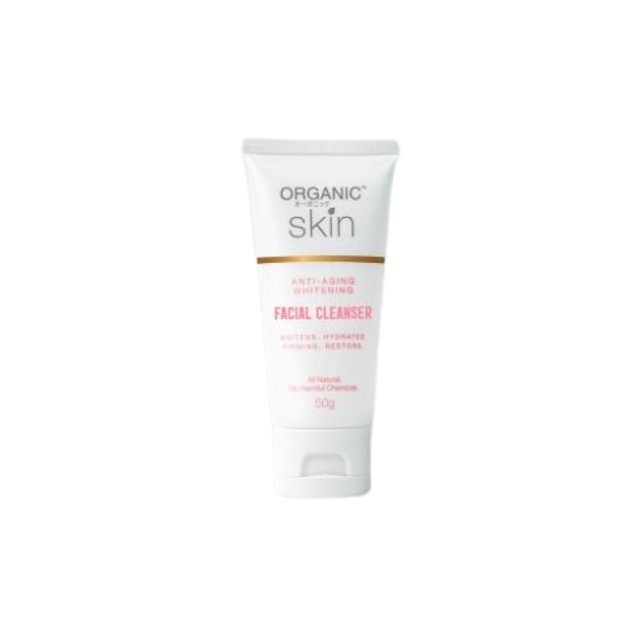 Organic Skin Japan Anti-Aging Whitening Facial Cleanser 1