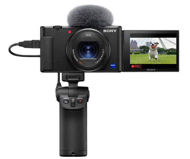Sony Digital Camera ZV-1 With Camera Shooting Grip 1